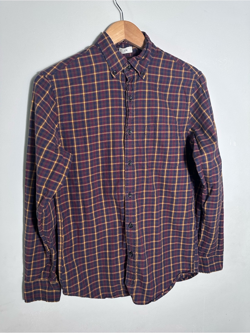 J. Crew Men's Slim Plaid Button-Down Shirt